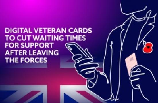 Photograph of Digital Veteran Card To Make Accessing Support Even Easier For Ex-service Personnel