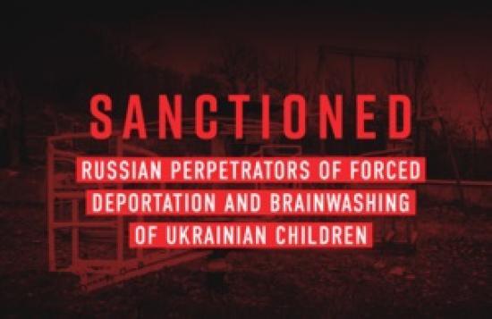 Photograph of UK Sanctions Perpetrators Of Russia's Forced Deportation And Brainwashing Of Ukrainian Children On 1000th Day Of Full-scale Invasion Of Ukraine