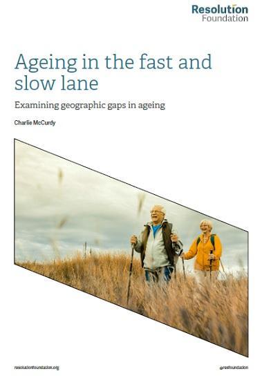 Photograph of Ageing In The Fast And Slow Lane - Examining Geographic Gaps In Ageing