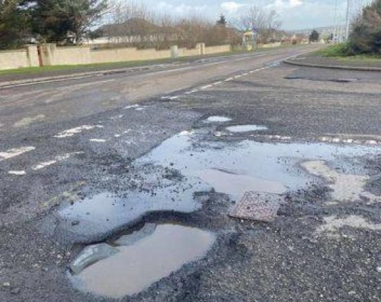 Photograph of England Heading To Fill Record Numbers of Potholes With New Funding
