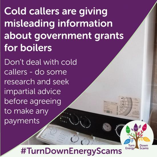 Photograph of Trading Standards - Energy Grant Scams