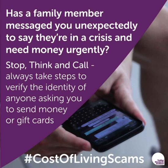 Photograph of Trading Standards - WhatsApp Scams