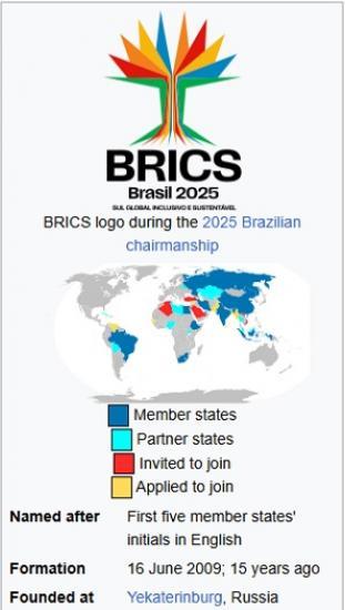 Photograph of Brics - growth of China-led bloc raises questions about a rapidly shifting world order