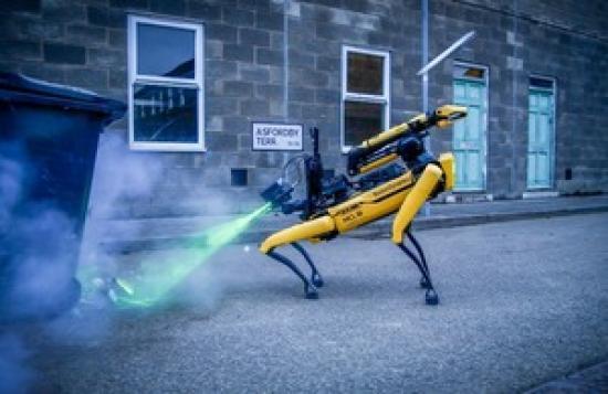 Photograph of New robots lead the way in bomb disposal innovation