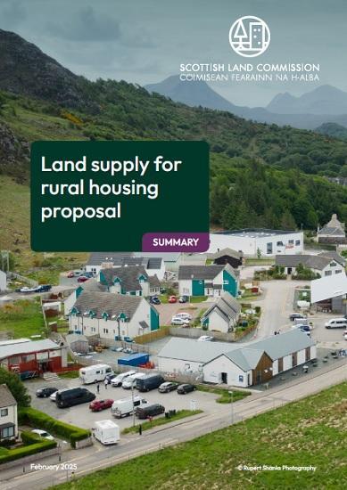 Photograph of Scottish Land Commission Urges Strong Role for Public Land Acquisition to Tackle Rural Housing Crisis