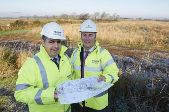 Photograph of Construction contract awarded by HIE for Inverness Campus