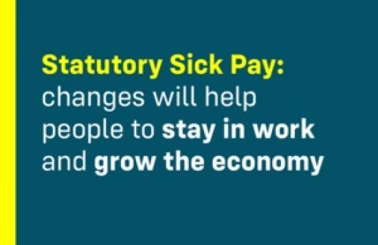 Photograph of Changes to sick pay will help people stay in work and grow economy