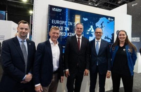 Photograph of Record UK contract wins through European Space Agency