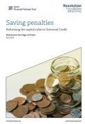 Thumbnail for article : Saving penalties - Reforming the capital rules in Universal Credit