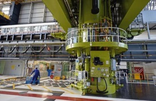 Photograph of NDA group deliver defueling milestone with EDF