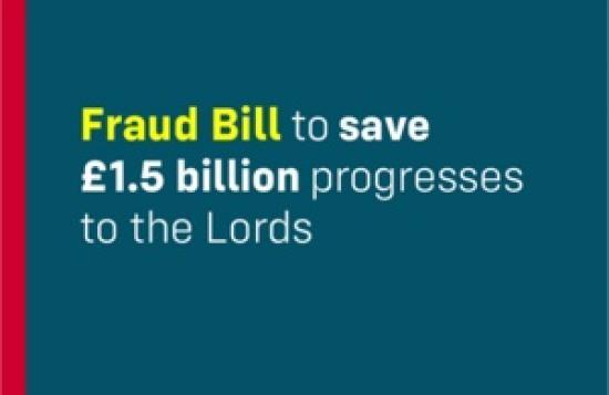 Photograph of Fraud Bill to save £1.5 billion progresses to the Lords