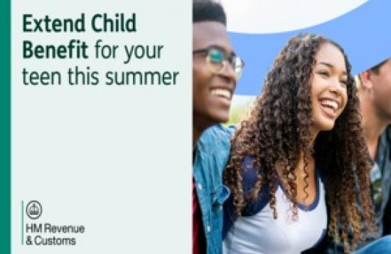 Photograph of Parents of teens reminded to extend Child Benefit claim online
