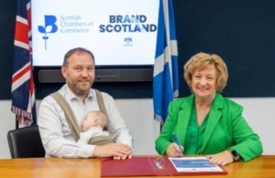 Photograph of Scotland Office partnership with Scottish Chambers of Commerce