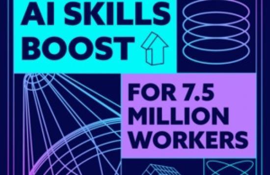 Photograph of Tech giants join government to kick off plans to boost British worker AI skills