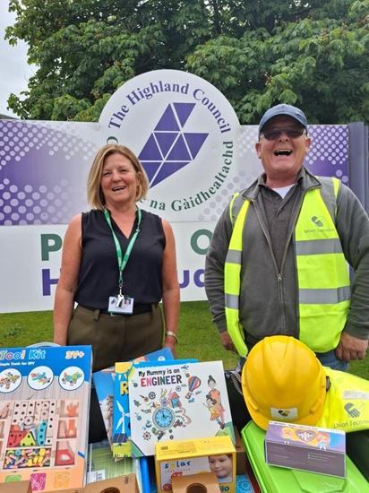 Photograph of Community benefits funding delivers educational resources to Highland schools