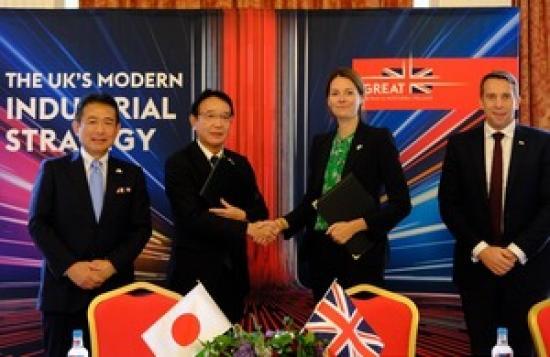 Photograph of UK secures £7.5 billion Japanese investment in key growth sectors