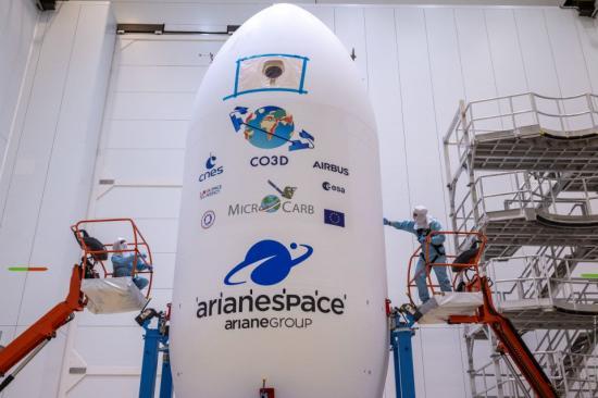 Photograph of Revolutionary city-scanning satellite from UK-France partnership set to transform climate monitoring