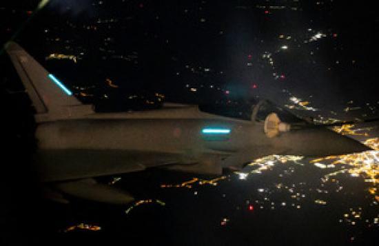 Photograph of UK fighter jets begin NATO air defence missions to bolster European security