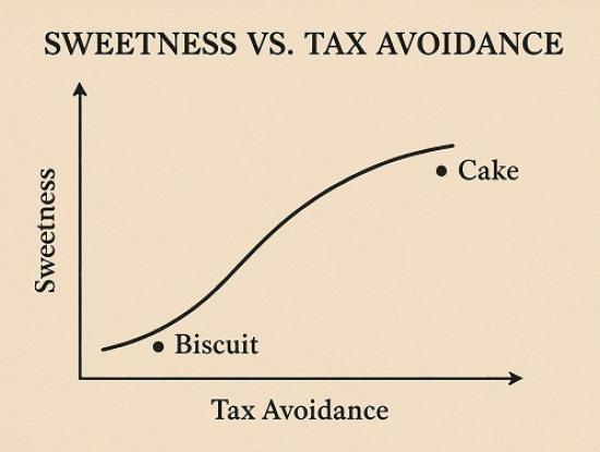 Photograph of Cake versus Biscuit - A Fiscal Feast for the Sweet Toothed