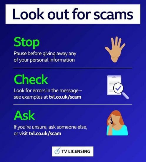 Photograph of Trading Standards - TV Licensing Scams