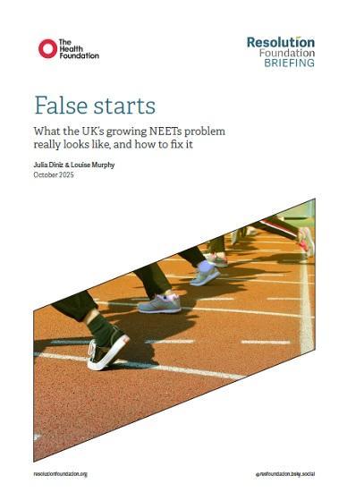 Photograph of Disability and ill-health set to push the number of young people who are NEET above one million for first time in over a decade