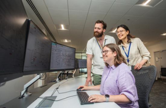 Photograph of Digital suite provides foundation for Tritium Fuel Cycle training