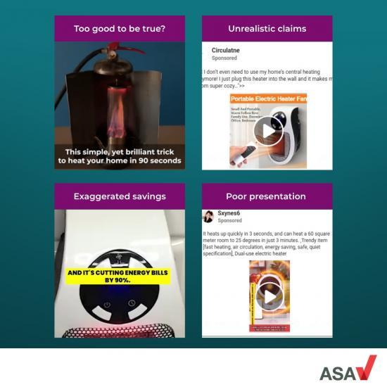 Photograph of Trading Standards - Misleading Ads for Mini Heaters