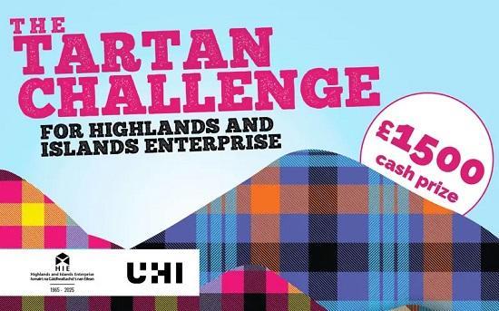 Photograph of Tartan challenge for UHI students offers £1,500 prize