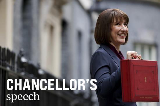 Photograph of Budget 2025 - speech as delivered by Chancellor Rachel Reeves.