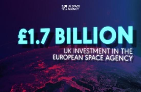 Photograph of Growth and security at the forefront in UK funding boost for European Space Agency
