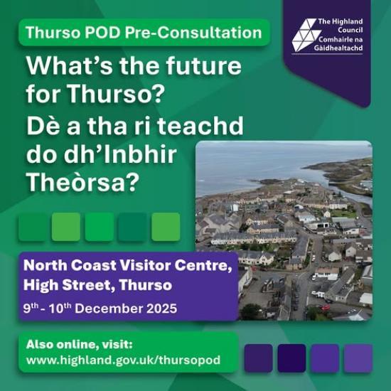 Photograph of Help Shape the Future of Thurso