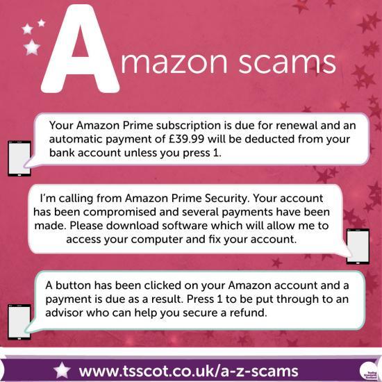 Photograph of Trading Standards - Amazon Refund Scams