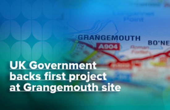 Photograph of UK government backs first project at Grangemouth site