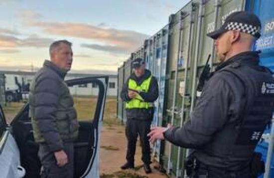 Photograph of Historic first for probationary officers in Scotland - Dounreay and Garlogie.