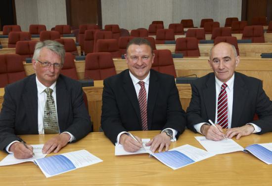 Photograph of Top Three Elected At The Highland Council