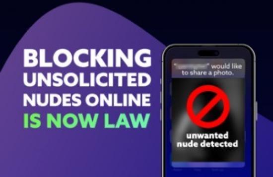 Photograph of Stronger laws for tech firms to ensure you don't see unsolicited nudes