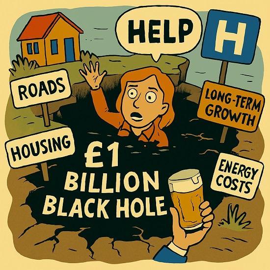 Photograph of A Billion Pound Black Hole - Why Scotland's Next Budget Could Trigger a Capital Spending Crisis
