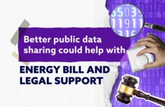 Photograph of Targeted energy bill support and simpler access to legal guidance among plans to put data to work to improve lives