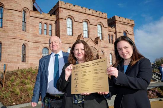 Photograph of Ministers open Inverness Castle Experience after multi-million transformation for the Highlands
