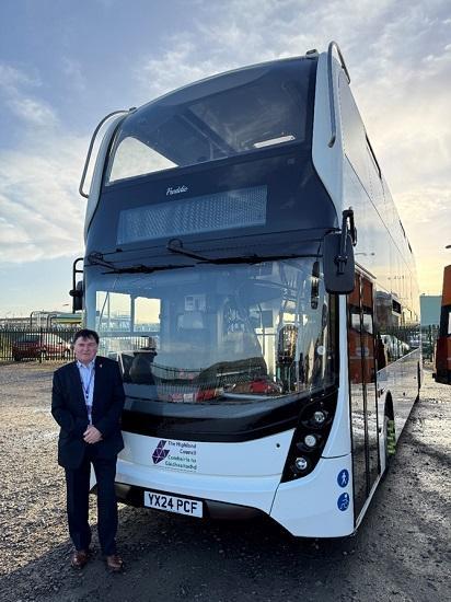 Photograph of Council's In?house Bus Service Going From Strength to Strength