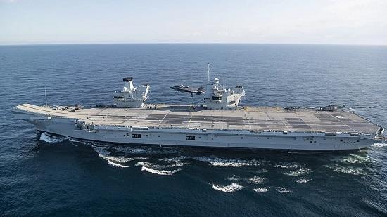 Photograph of UK Carrier Strike Group to deploy to North Atlantic to keep UK safe