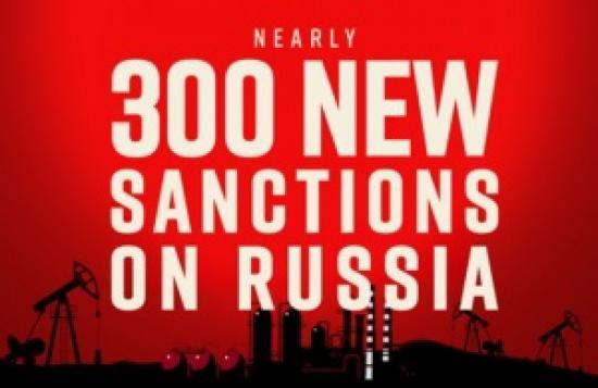 Photograph of UK announces biggest sanctions package against Russia four years?on from full-scale invasion?of Ukraine