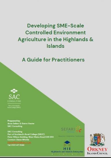 Photograph of New guide to support growers with controlled environment agriculture