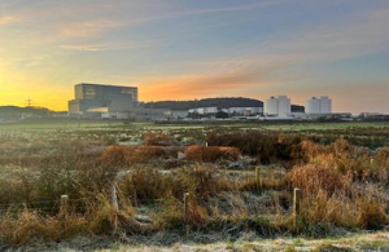 Photograph of Hunterston B nuclear power station has transferred to the NDA