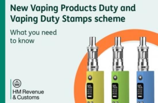 Photograph of HMRC says UK businesses should apply now for Vaping Products Duty