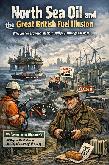 Photograph of North Sea Oil and the Great British Fuel Illusion - Ask The Candidates For Election