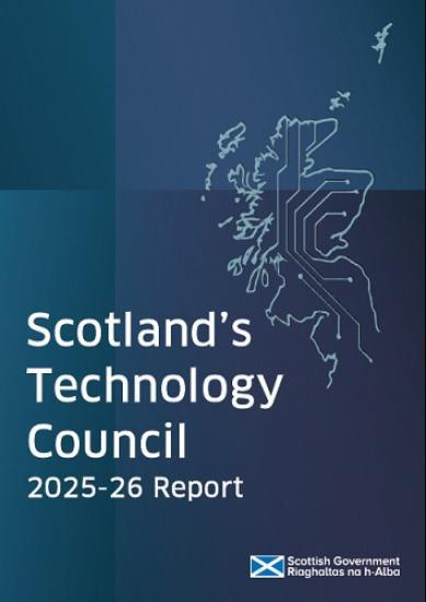Photograph of Scotland's Technology Council 2025-26 Report