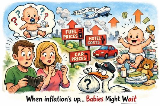 Photograph of From Condoms to Cars: Prices Are Going Up… So Are We Heading for a Baby Boom? Or Not