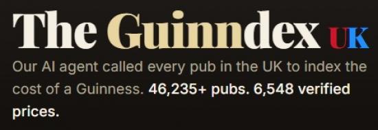 Photograph of The Guinndex: What a Pint of Guinness Reveals About Britain’s Economy