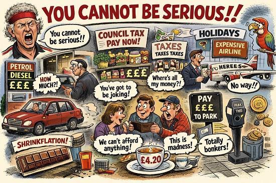 Photograph of Friday Rant - “You Cannot Be Serious”  A Modern Lament